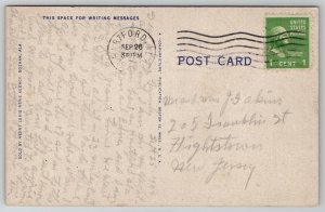 Dothan Alabama Main Street Postcard P23