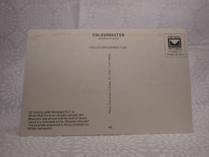 De Havilland Mosquito  vintage colour postcard