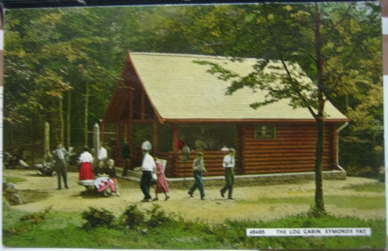 England The Log Cabin Symonds Yat - posted 1970