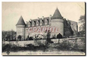 Old Postcard Haute Vienne Rochechouart Chateau