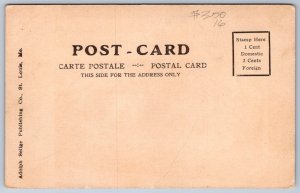 K46/ Webster Groves Missouri Postcard c1910 Webster Park Depot 264