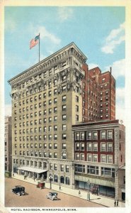 USA Hotel Radisson Minneapolis Minnesota Vintage Postcard 07.83