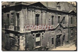 Old Postcard Musee Carnavalet Main Facade