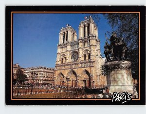 Postcard  Cathédrale Notre-Dame de Paris France