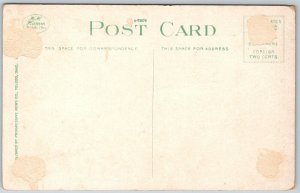 Toledo Ohio 1920s Postcard Post Office Madison Ave & 13th