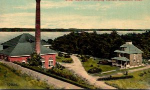 Massachusetts Brockton Silver lake and Pumping Station 1911