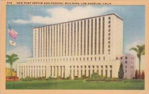 New Post Office And Federal Building Los Angeles California 1942