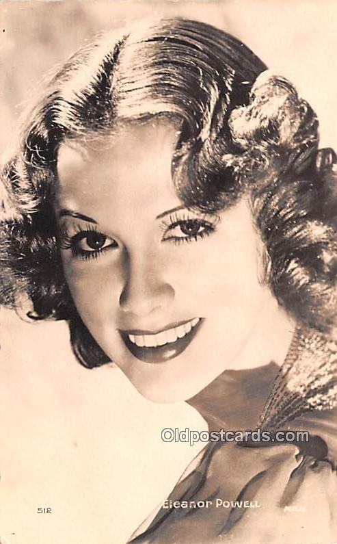 Eleanor Powell Movie Star Actor Actress Film Star Unused 