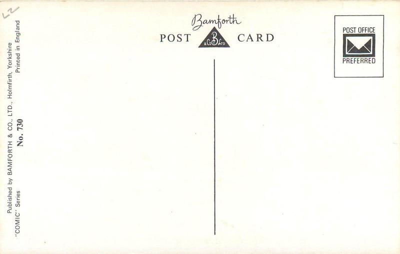 Pool Game Sport Funny Accident Humour Taylor Signed comic postcard