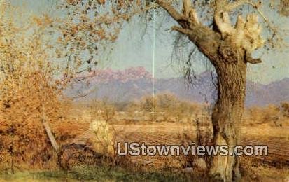 Organ Mountains in Las Cruces, New Mexico