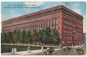 US Gov Printing Office, Washington DC