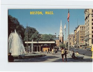 Postcard Boston, Massachusetts