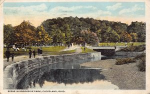 LPD43  Ohio Postcard: Cleveland, Scene in Brookside Park