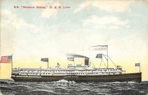 SS Western States D & B Line Ship 