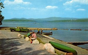 Maine Rangeley Lake State Park Marina