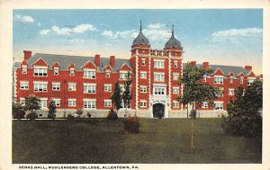 Berks Hall, Muhlenberg College Allentown, Pennsylvania PA  