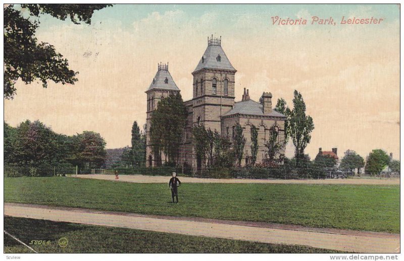 Victoria Park, Leicester, England, UK, 1900-1910s