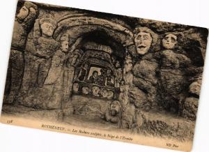 CPA ROTHÉNEUF-Les Rochers sculptés le Siége de l'Ermite (265107)