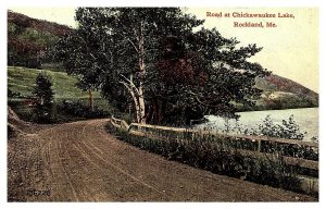 Maine Rockland , Road at Chickawaukee Lake