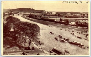 Postcard - River Trent - Nottingham, England