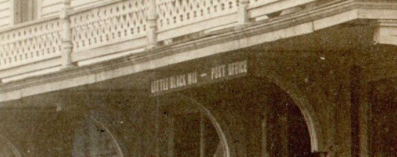 Little Black WISCONSIN RPPC c1910 GENERAL STORE nr Medford GHOST TOWN? WI Tiny!