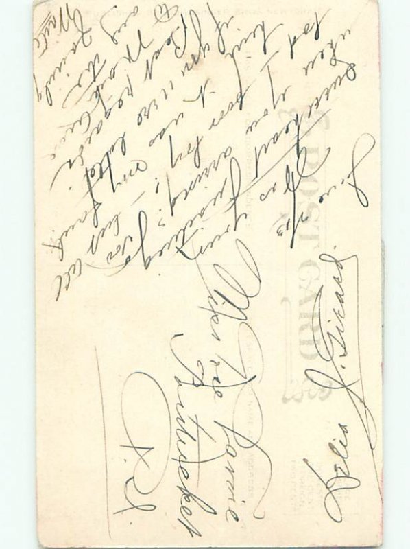 Divided-Back PRETTY WOMAN Risque Interest Postcard AA8531