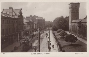 Wales Postcard - Castle Street, Cardiff    SW19495