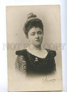 174428 DOLINA Great Russian OPERA Singer Vintage photo PC