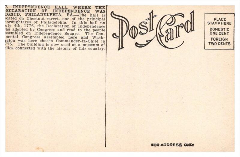 Pennsylvania Philadelphia  Independence Hall