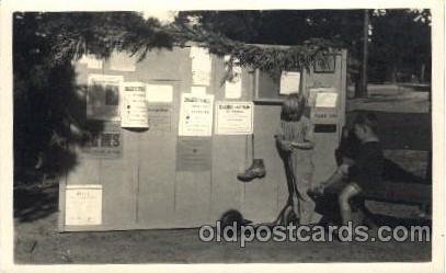 Children with Toy Real Photo Unused 