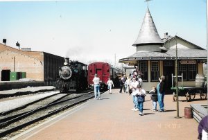 The New Hope Ivyland Railroad at the New Hope Pennsylvania Train Station 4 by 6