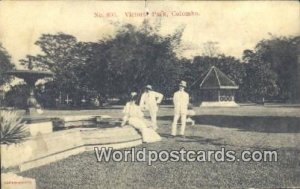 Victoria Park Colombo Ceylon, Sri Lanka Unused 