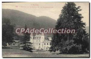 Postcard The Old Chateau Arige Nescus