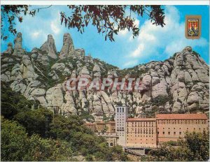 Postcard Modern Montserrat Monastery