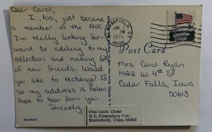 Vintage Postcard Greetings from Connecticut 07.46