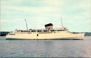 Princess of Acadia Ferry between St. John and Digby NS Vintage Postcard Q67