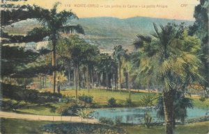 Postcard Europe Monaco Monte Carlo les jardins du casino la petite Afrique