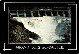 Canada New Brunswick Grand Falls Gorge 1983