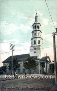 St. Michael's Church - Charleston, South Carolina SC  