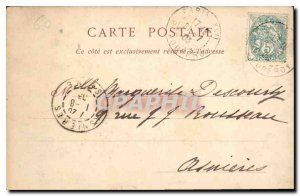 Old Postcard Chateau de Chantilly the Monkey Room