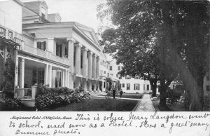 Maplewood Hotel, Pittsfield, Massachusetts, Very Early Postcard