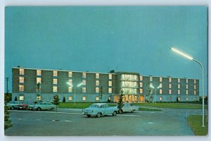 Montevideo Minnesota MN Postcard Brookside Manor Junction Highway c1960 Vintage