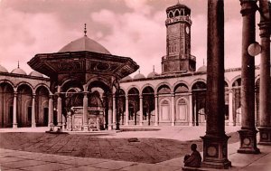 Courtyard of Mohamed Aly Mosque Cairo Egypt, Egypte, Africa Unused 