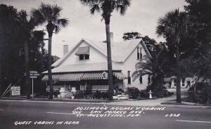 Florida St Augustine Rossmoor Rooms & Cabins Real Photo