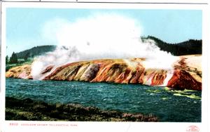 YELLOWSTONE, DETROIT PUBLISHING, EXCELSIOR GEYSER, 1902