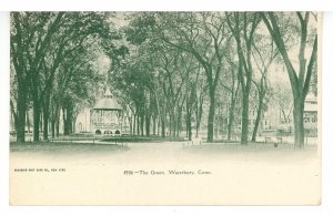 CT - Waterbury. The Green & Bandstand