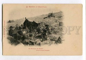 415356 Boer War Transvaal Camp Vintage postcard