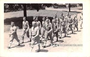 56th Regiment Military Real Photo Soldier Unused 