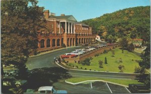 USA New Hotel and Motor Inn Natural Bridge Virginia Chrome Postcard 03.47