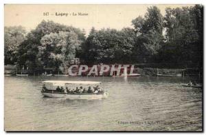 Old Postcard Lagny Marne